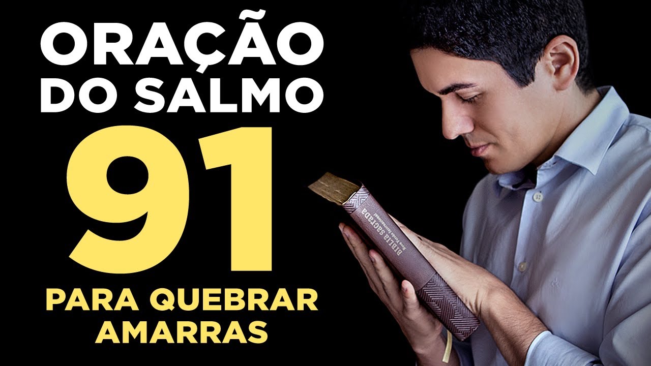 ORAÇÃO PODEROSA do SALMO 91 para REPREENDER todo MAL e DORMIR em PAZ