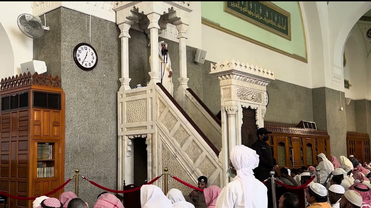 " الإعتبار بشدة الحر " خطبة لفضيلة الشيخ سليمان الرحيلي  حفظه الله (17 المحرم 1445 من مسجد قباء)