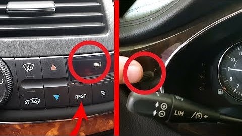 Mercedes W211 Hidden Function Enter Service Menu / Hidden Function REST on W211, W219