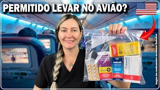 REMÉDIOS na BAGAGEM em VIAGEM INTERNACIONAL | QUANTO POSSO LEVAR? COMO GUARDAR na MALA?