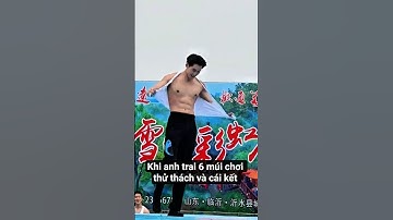 Khi anh trai 6 múi chơi thử thách và cái kết 😂 #mêtraiđẹp #traidep #muscle #short #handsome