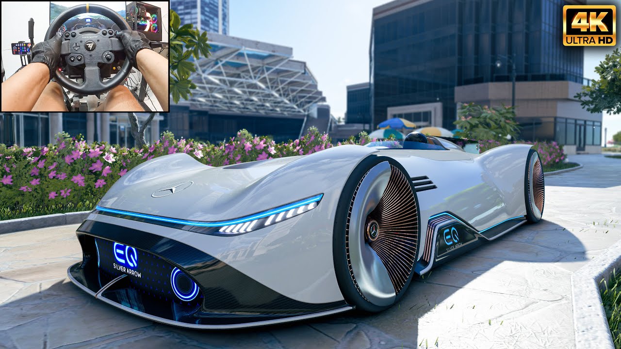 Mercedes - Benz Vision EQ Silver Arrow - The Crew Motorfest | Thrustmaster TX - Gameplay