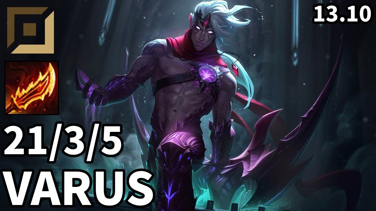 Varus ADC vs Zeri - EUW Master | Patch 13.10