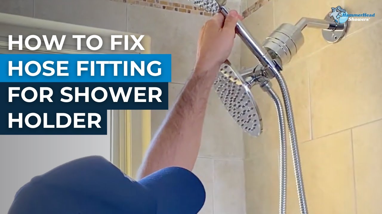 Troubleshooting Dual Shower Head Hose Not Fitting in Holder YouTube