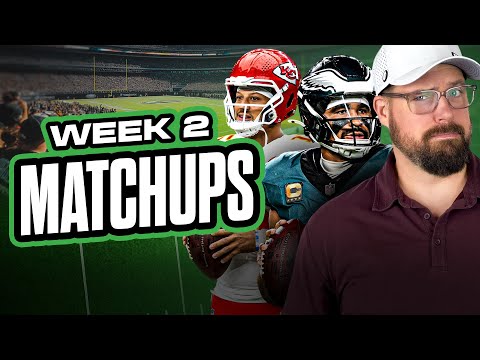 Week 2 Matchups + Start/Sits, Delicious Garbage | Fantasy Football 2025 - Ep. 1802