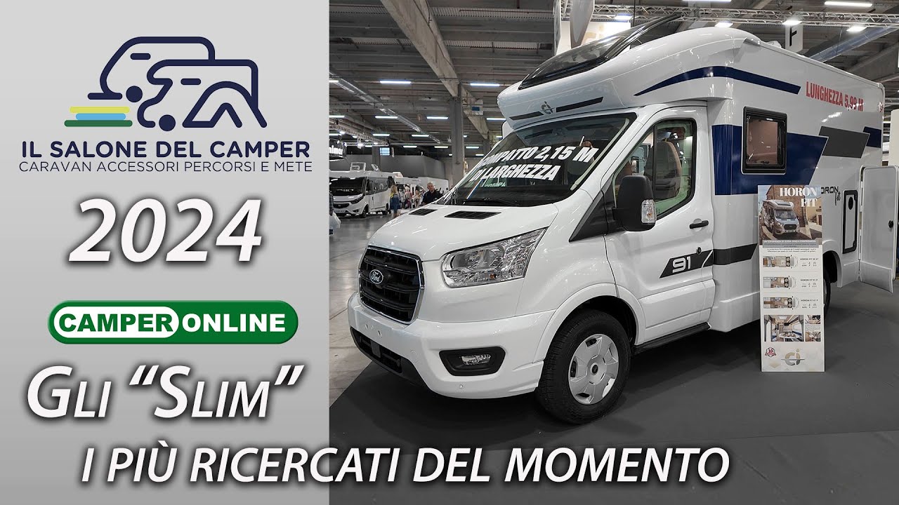 La moda del momento: i profilati a larghezza ridotta dal Salone del Camper 2024