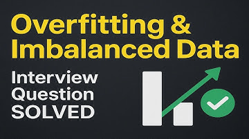 How to Prevent Overfitting with Imbalanced Data | Machine Learning Interview Questions In Hindi