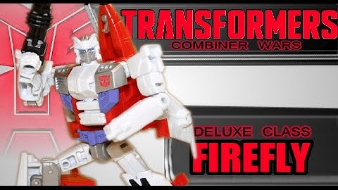 Transformers Combiner Wars - Deluxe Firefly Figure Review