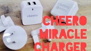 #053：海外に携帯必須！の cheero Miracle Charger（チーロ ミラクルチャージャー）