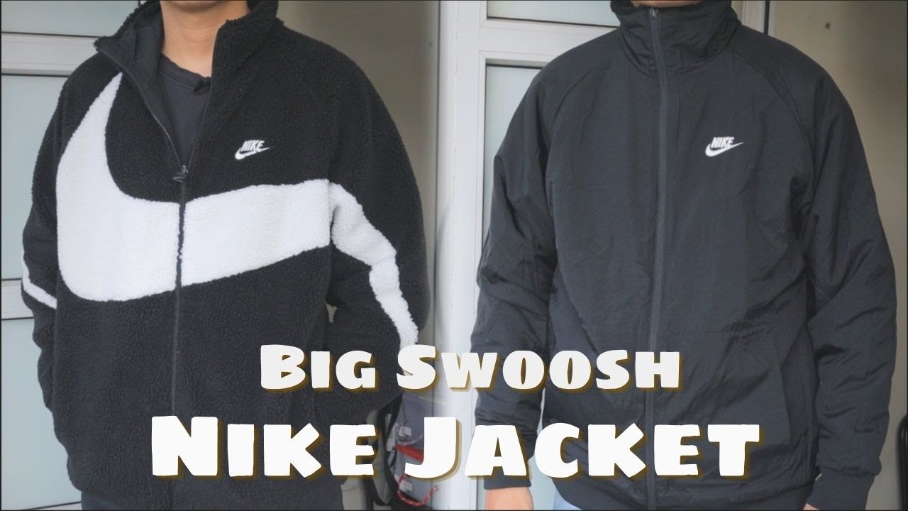 Nike Big Swoosh Reversible Fleece Jacket (Aliexpress) - YouTube