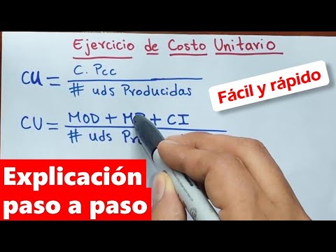 Vídeo: Com Es Calcula El Cost Unitari