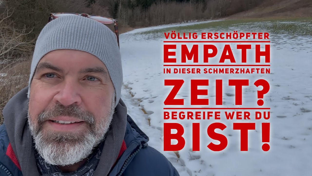 Völlig erschöpfter Empath in dieser schmerzhaften Zeit? DU .. bist der Aufgang oder der Untergang. 