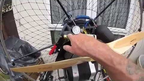 paramotor crank case vacuum test