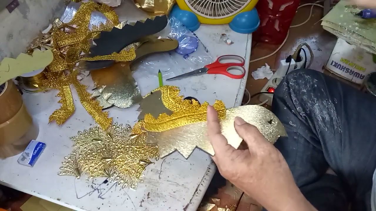 part 1 : Tutorial pembuatan mahkota sunting modifikasi