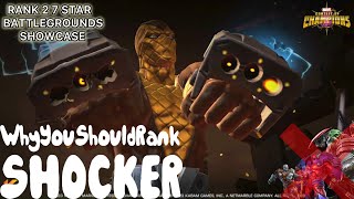 SHOCKER IS INSANE FOR BATTLEGROUNDS! A MUST HAVE FOR ANY DECK!