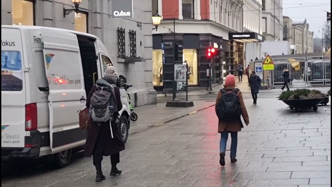 What are people wearing in Norway. Winter street style from Oslo.