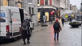 : What are people wearing in Norway. Winter street style from Oslo.
