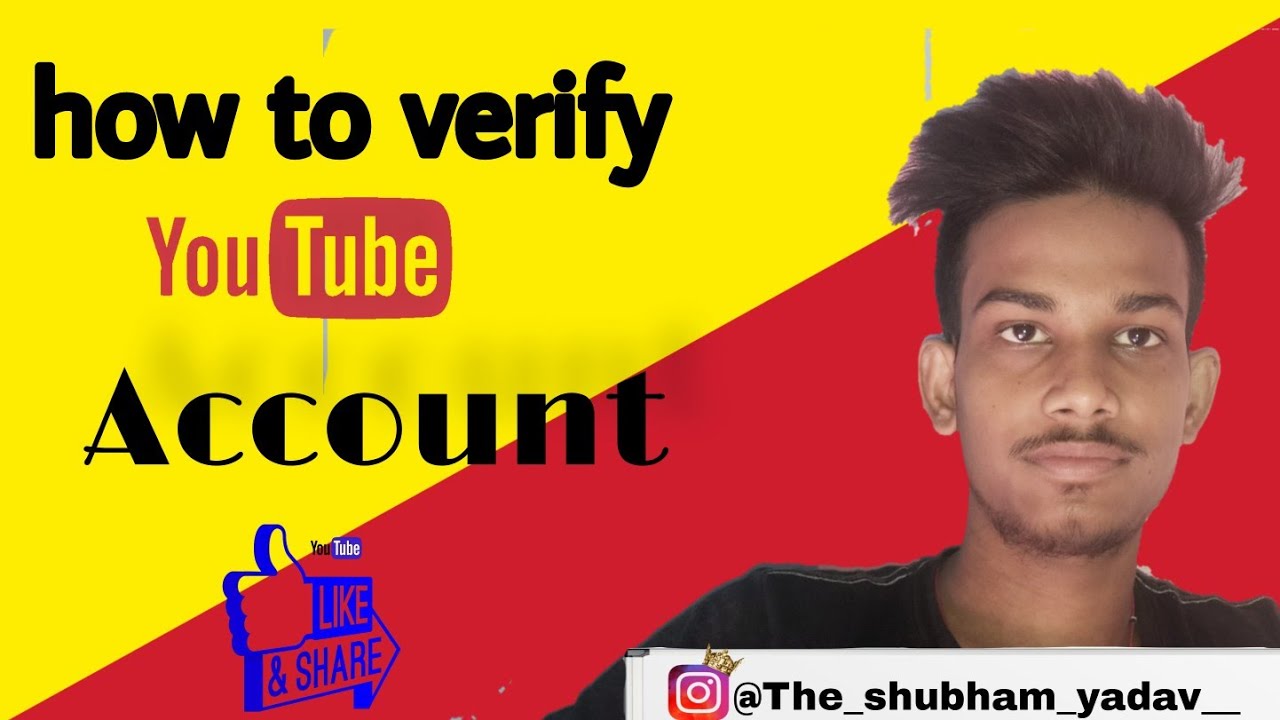 how to verify youtube account in hindi |verify your youtube channel in ...