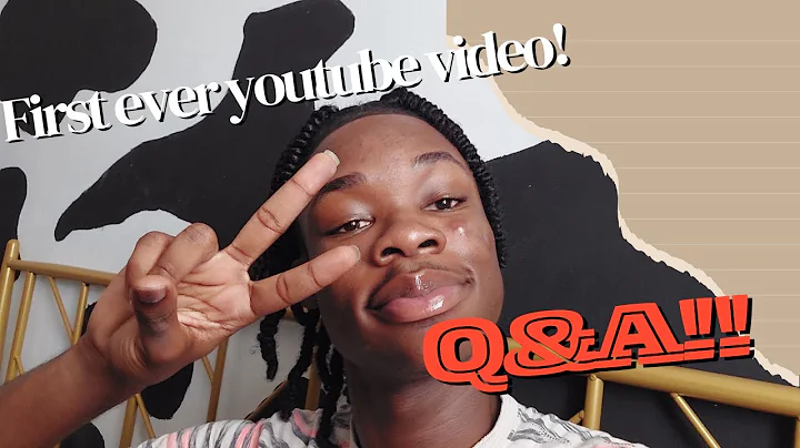 FIRST EVER YOUTUBE VIDEO!! | Get to know me Q&A.