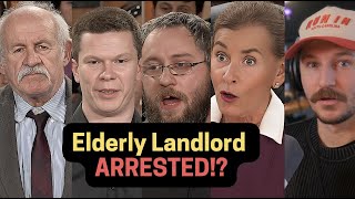 Elderly Landlord Arrested After Tenants Claim They Were Evicted At GUNPOINT!?