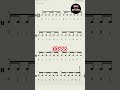 SPB Example 7!🔥. #drumlessons #drummer #drums #drumnotation #musiceducation #drumming