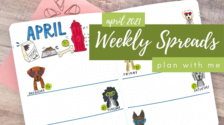 April Weekly Spreads Setup | Part II | Archer & Ol...