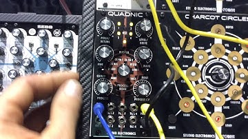 Studio Electronics Tonestar, Charcot Circles, STE16, Quadnic - NAMM 2016