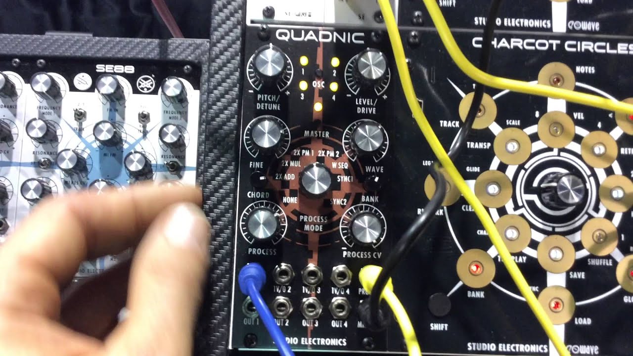 Studio Electronics Tonestar, Charcot Circles, STE16, Quadnic - NAMM 2016