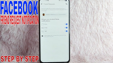 ✅  How To Manage Friend Request Notification On Facebook 🔴