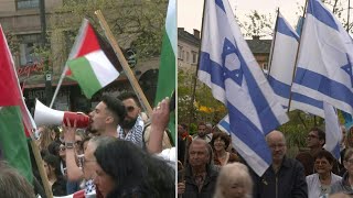 Suède: des milliers de manifestants à Malmö contre la participation d&#39;Israël à l&#39;Eurovision | AFP