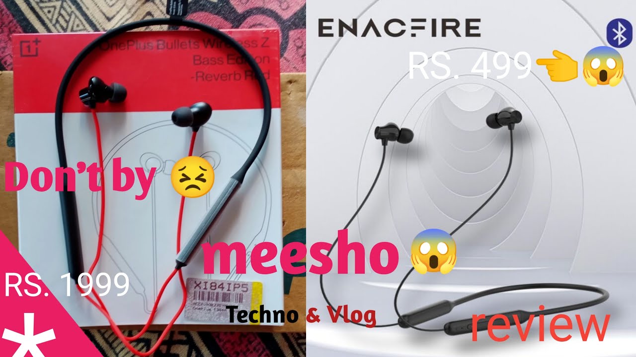 MT Bullets plus wireless bluetooth earphone Oneplus copy headphone