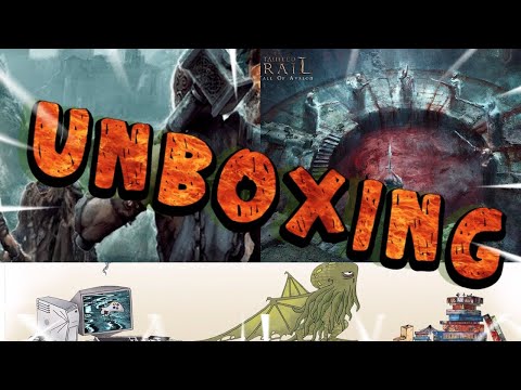 Unboxing Echoes of the Past (Expansion for Tainted Grail) - Bored Online? Board Offline!