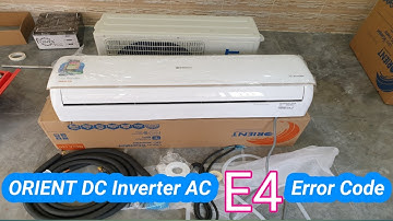 Orient Dc inverter ac E4 Error Show in Display Trace and solve fault