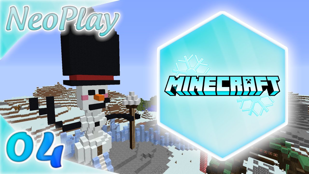 Frozen Minecraft #04 : ♫♪JE VOUDRAIS UN BONHOMME DE NEIGE♫♪ - YouTube