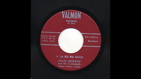 Julio Moreno - A La Ru Ru Nio - Valmon Records vn-...