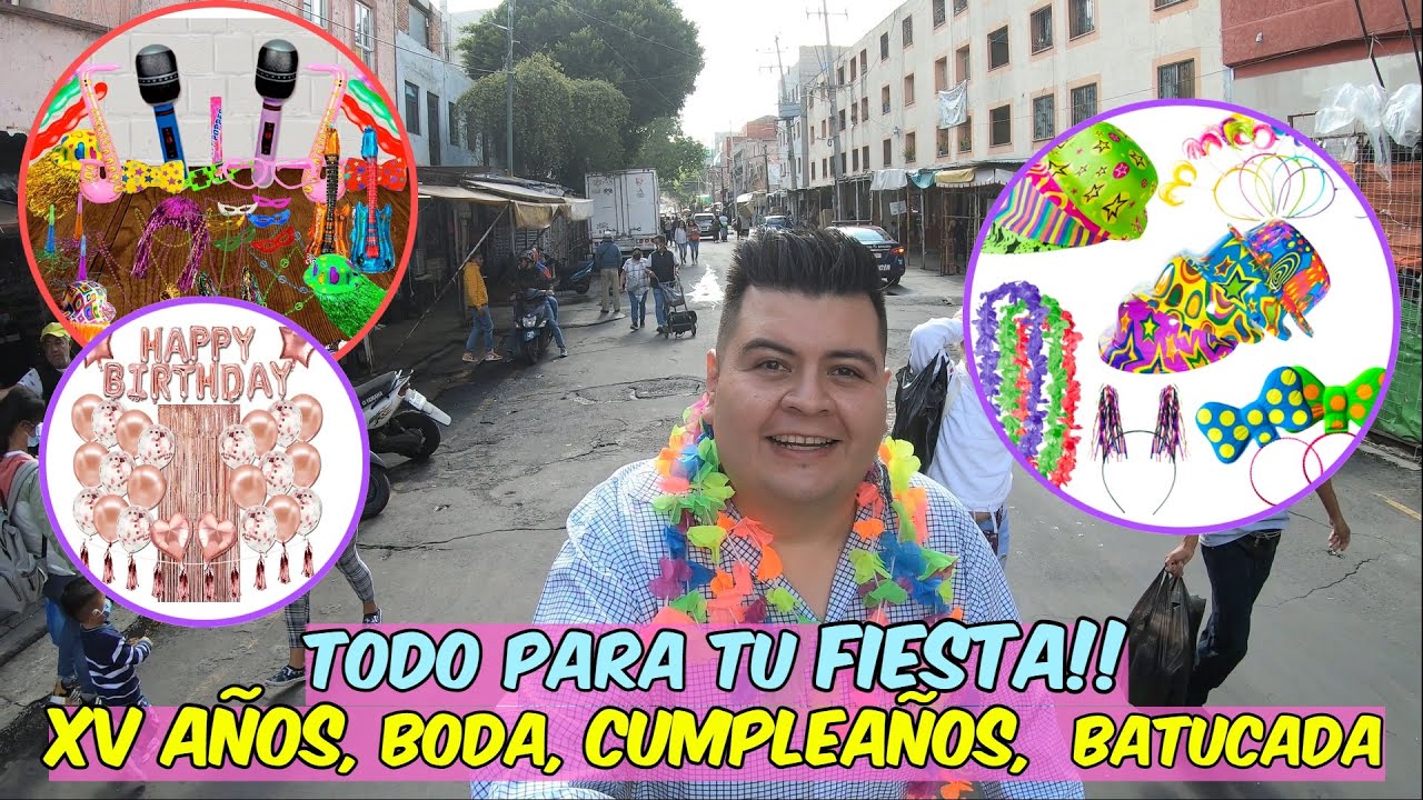 🥳 ¿Dónde comprar PARA FIESTAS Y en el centro? 🎊🎉 - YouTube