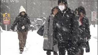 大学入試センター試験2日目　北海道では大雪で遅れ（10/01/17）