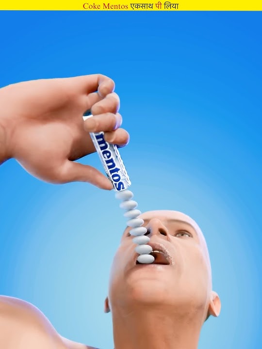 What happens if you eat Mentos with Coke?