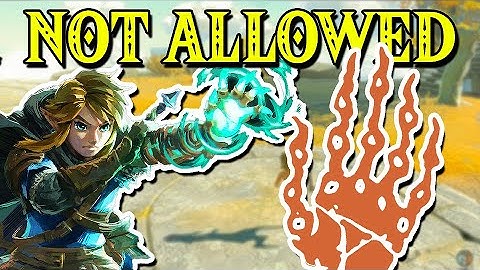 Can you beat Tears of the Kingdom WITHOUT Ultrahand?