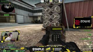 S1mple Global Elite Matchmaking on Cache