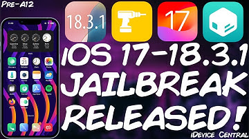 iOS 17.0 - iOS 18.5 JAILBREAK RELEASED With Tweaks, Themes, Sileo / Zebra (PaleRa1n Update A11)