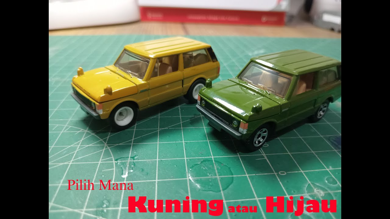 Range Rover Hijau vs Kuning - YouTube