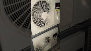Mitsubishi heavy split ac install || split ac installation || #shorts #airconditioner #repair