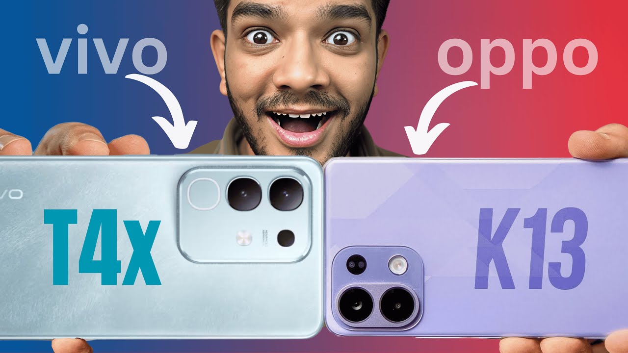 Vivo T4x vs Oppo K13 | Best Budget Phone 2025 🔥 *Full Comparison*
