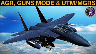 F-15E Strike Eagle: AGR Mode, UTM/MGRS Coordinates & GUN Mode Changes | DCS screenshot 2
