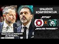 Trenerių ir krepšininkų komentarai po „Ryto“ ir „Wolves Twinsbet“ rungtynių