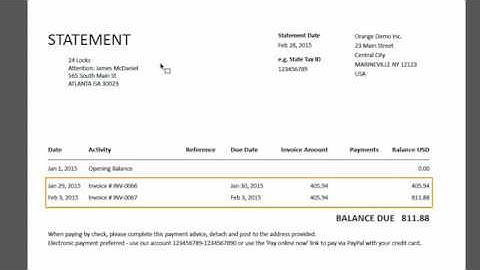 Flow & Xero: Sending Customer Statements