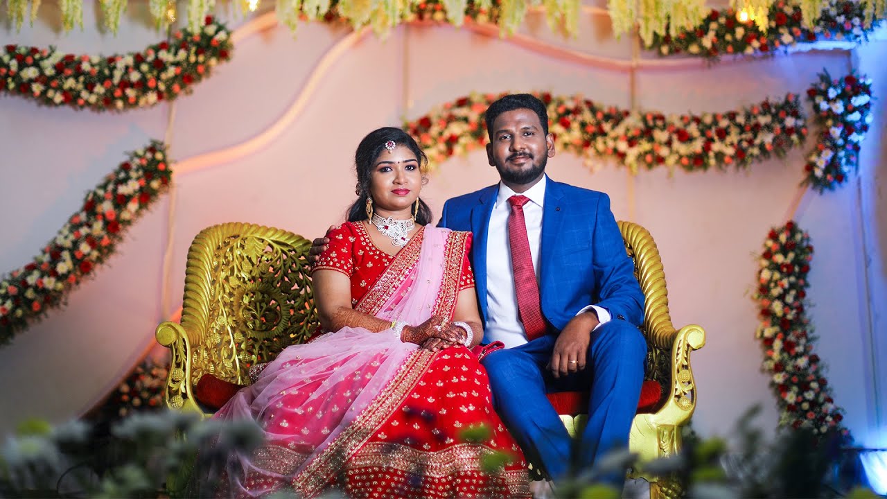 Pradeep kumar + Vaisali Reception Promo | Candid video | kk photography