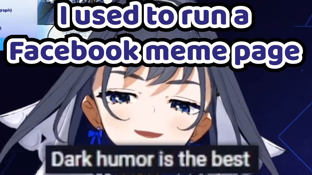 Kronii Likes Memes SO MUCH That She Used to Run a Meme Page That Has a Lot of DARK HUMOR