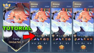 TUTORIAL HOW TO PLAY FANNY IN HIGH RANK MYTHICAL IMMORTAL!! AND GET WINSTREAK 🔥 - Mobile Legends